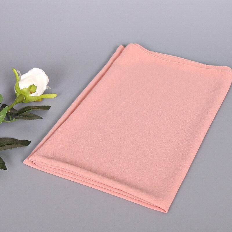 Doppelschleife Chiffon Hijab-Bella Webshop