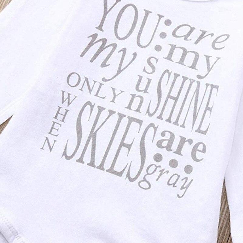 Du Bist Mein Sonnenschein Baby Strampler Set-Bella Webshop