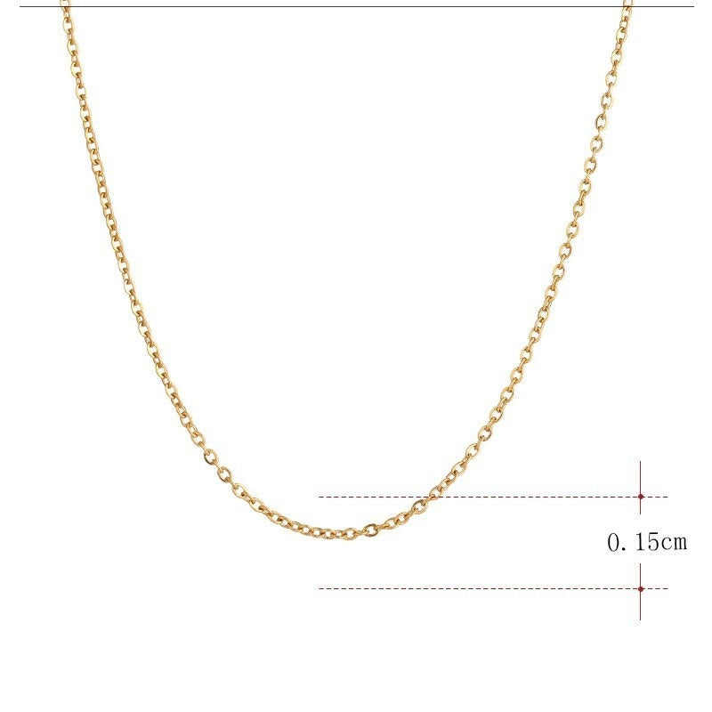 Edelstahl-Kette Halskette-Bella Webshop