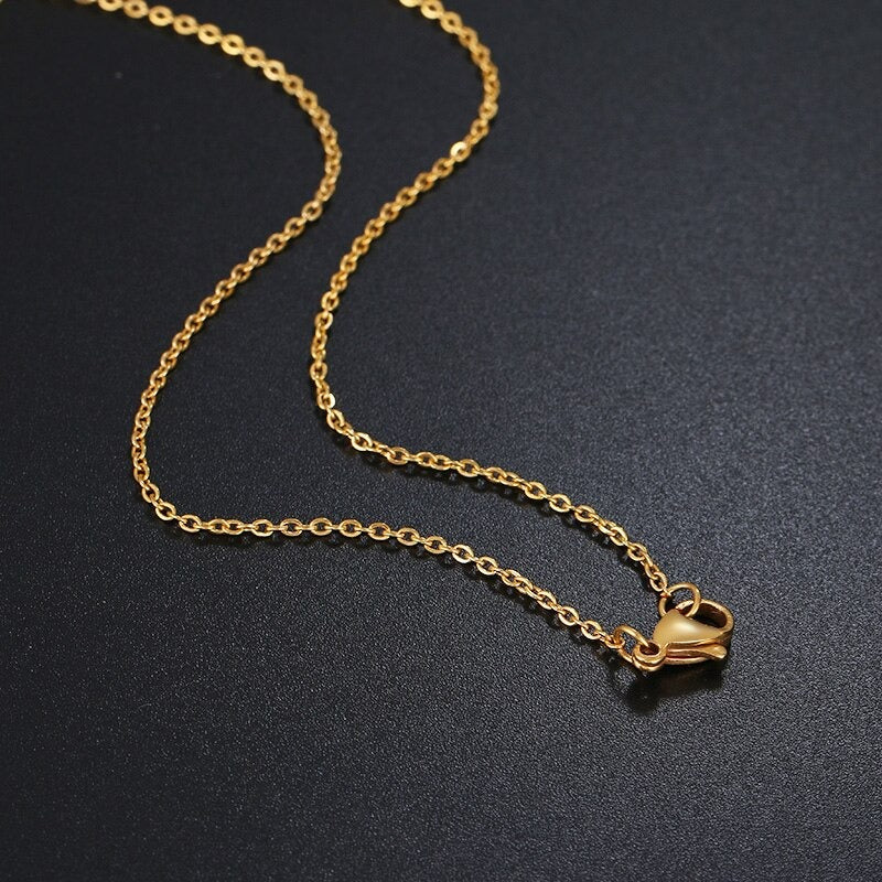 Edelstahl-Kette Halskette-Bella Webshop