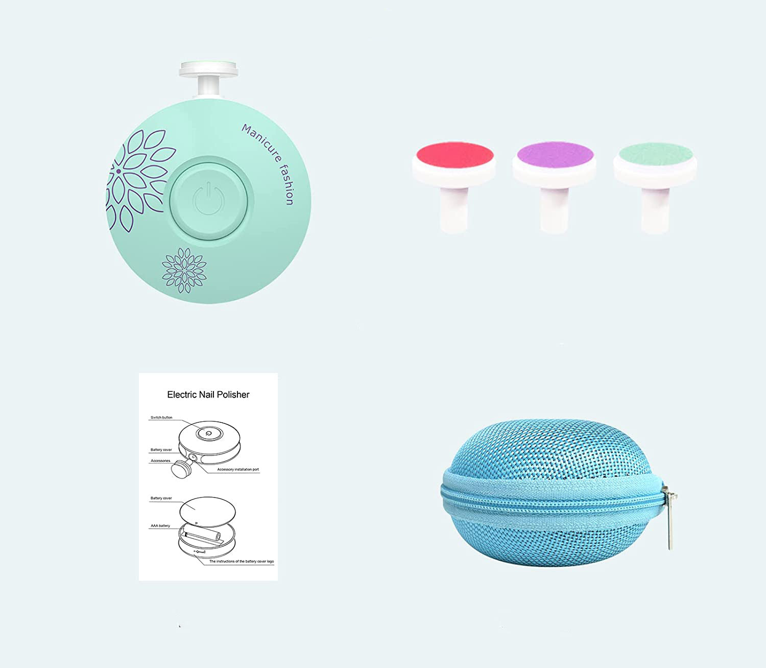 Elektrischer Baby-Nageltrimmer-Bella Webshop