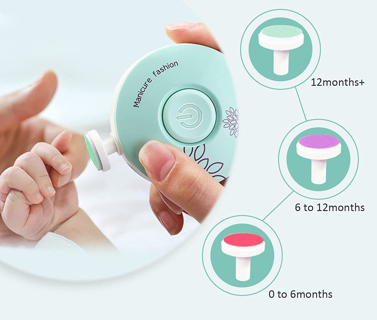 Elektrischer Baby-Nageltrimmer-Bella Webshop