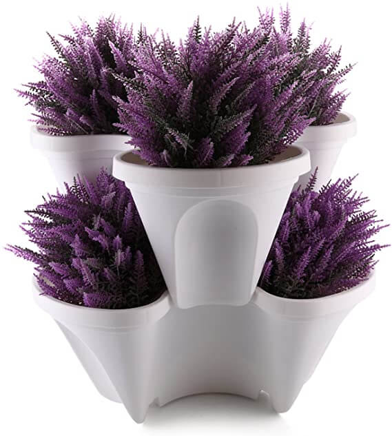 Erdbeere Stacking Pflanzentöpfe-Bella Webshop