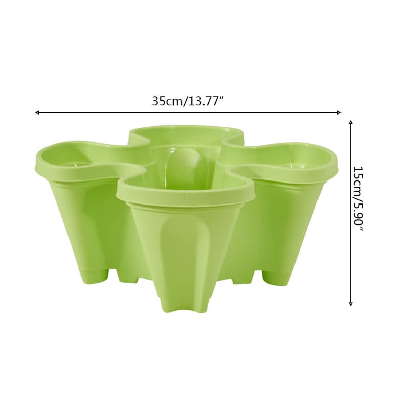Erdbeere Stacking Pflanzentöpfe-Bella Webshop