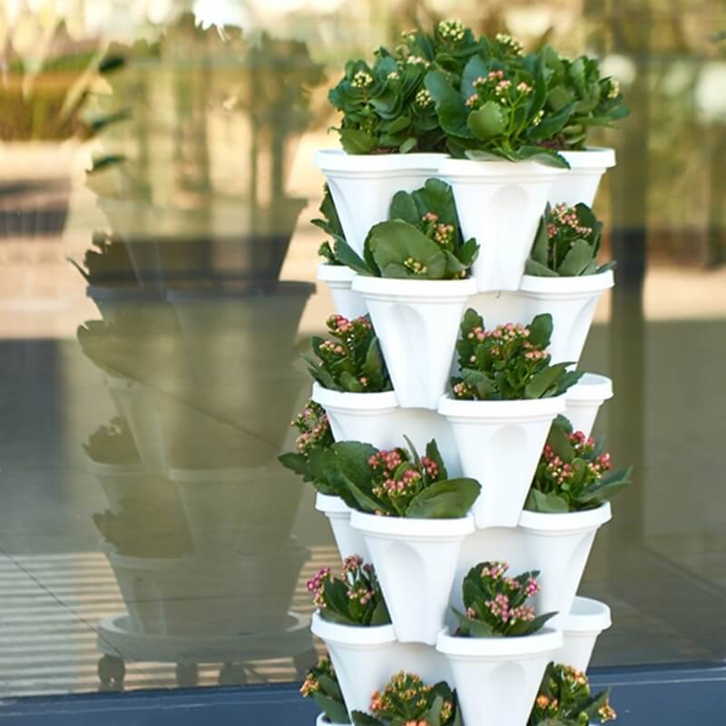 Erdbeere Stacking Pflanzentöpfe-Bella Webshop