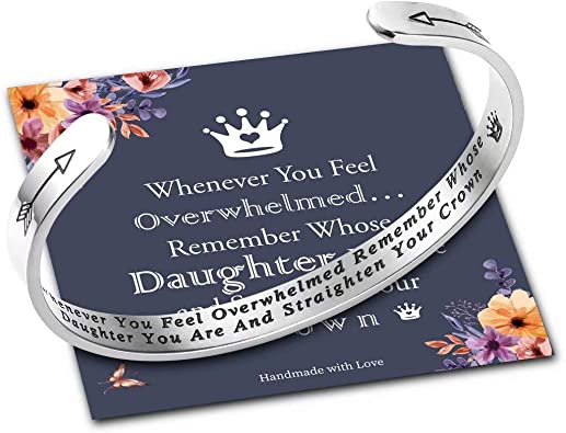 Erinnere Dich, Wessen Tochter Du Bist Und Richte Deine Krone | Armband-Bella Webshop