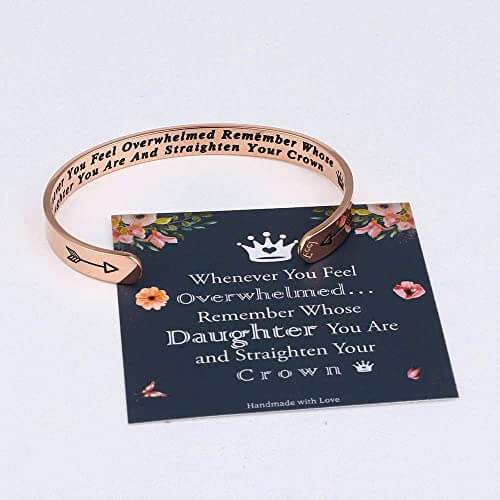 Erinnere Dich, Wessen Tochter Du Bist Und Richte Deine Krone | Armband-Bella Webshop