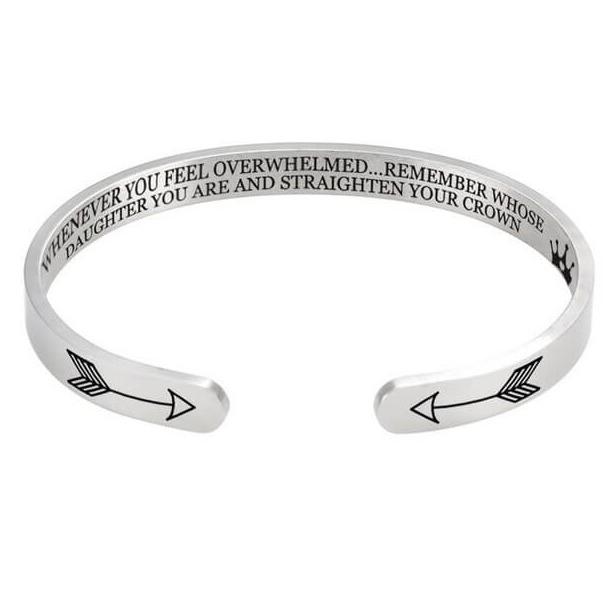 Erinnere Dich, Wessen Tochter Du Bist Und Richte Deine Krone | Armband-Bella Webshop