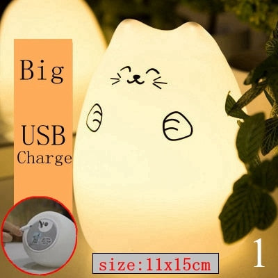 Farbwechselnde Katzenlampe-Bella Webshop