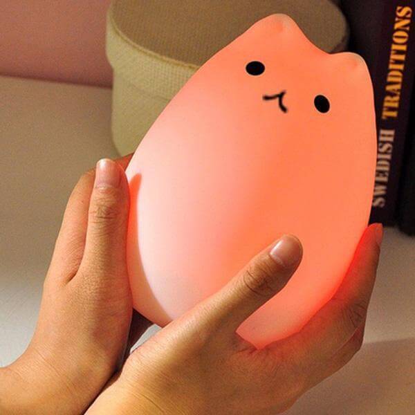 Farbwechselnde Katzenlampe-Bella Webshop