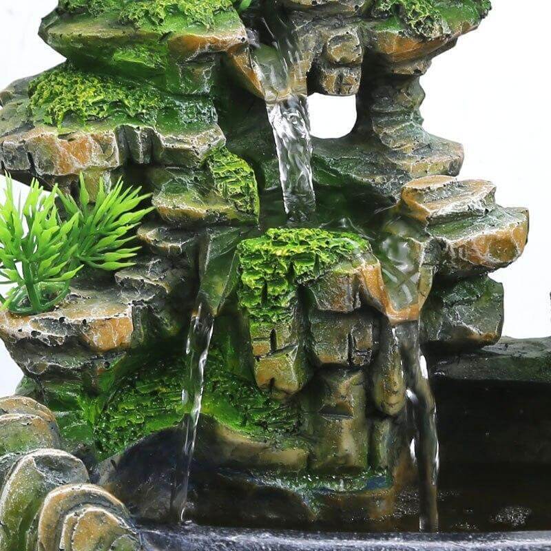 Feng Shui Geld &amp; Reichtum Anziehungskraft Wasserfall-Bella Webshop