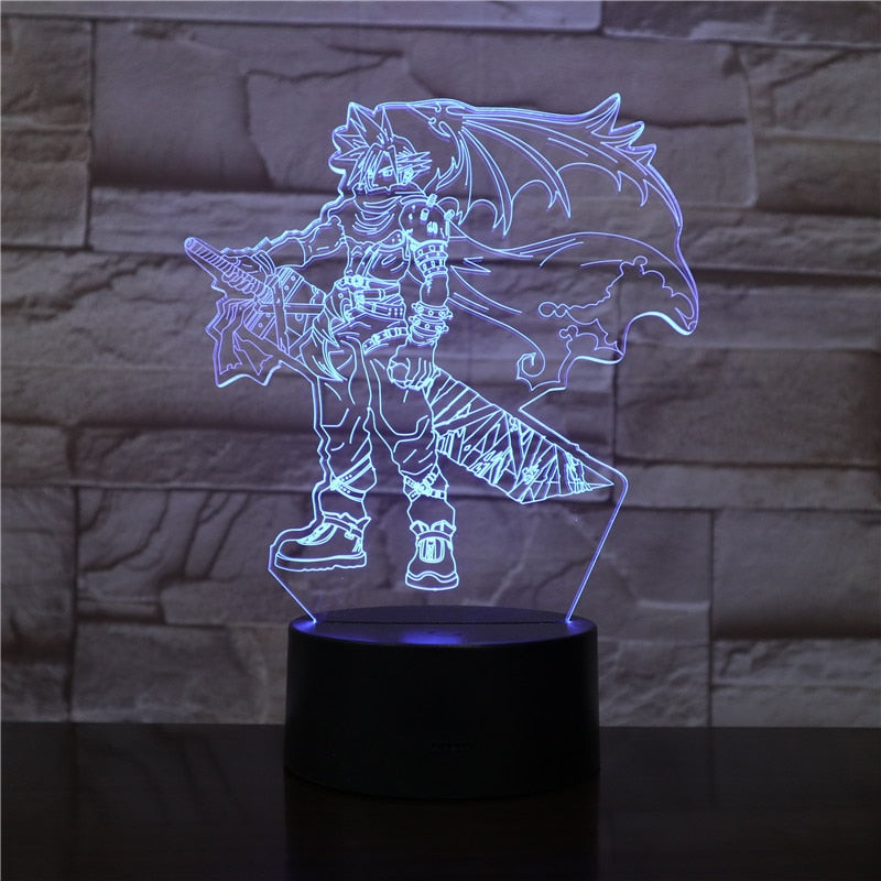 Final Fantasy 3D-Lampe-Bella Webshop