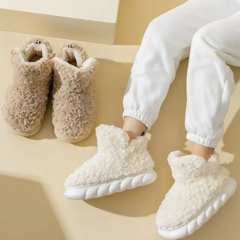 Flauschige Fleece-Booties-Bella Webshop
