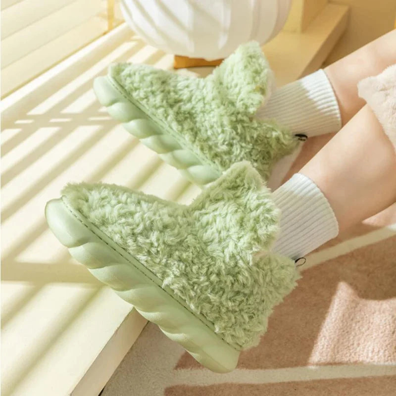 Flauschige Fleece-Booties-Bella Webshop