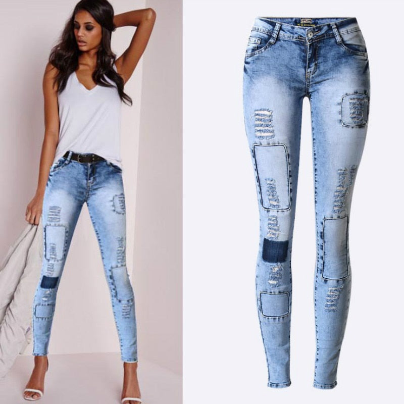 Frau Skinny Jeans-Bella Webshop