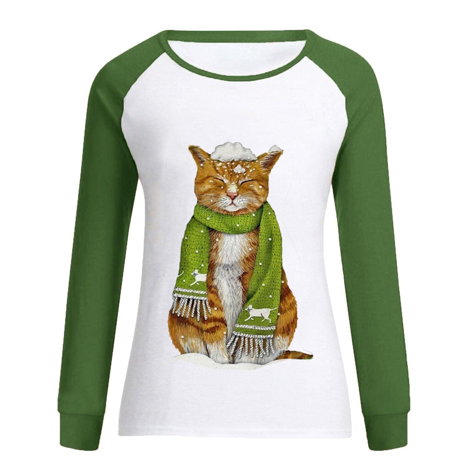 Frauen Bedrucktes Sweatshirt-Bella Webshop