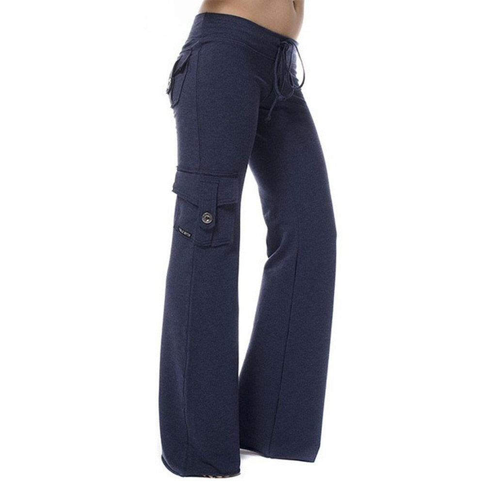 Frauen Bootleg Cargo-Hose-Bella Webshop