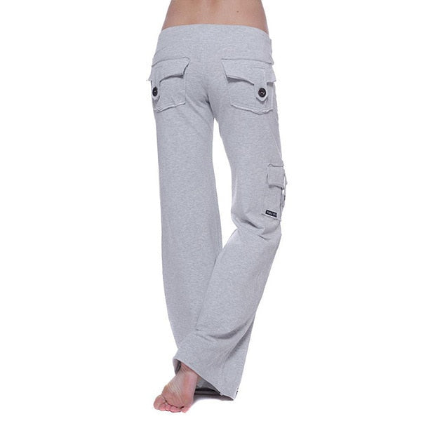 Frauen Bootleg Cargo-Hose-Bella Webshop