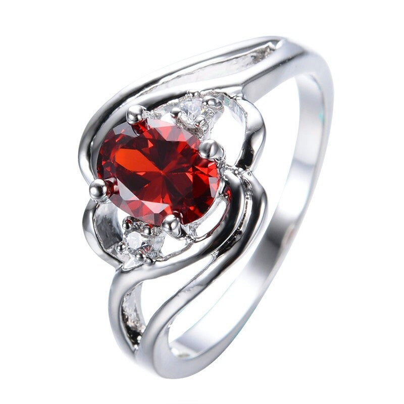 Geburtsstein Mode Ring-Bella Webshop