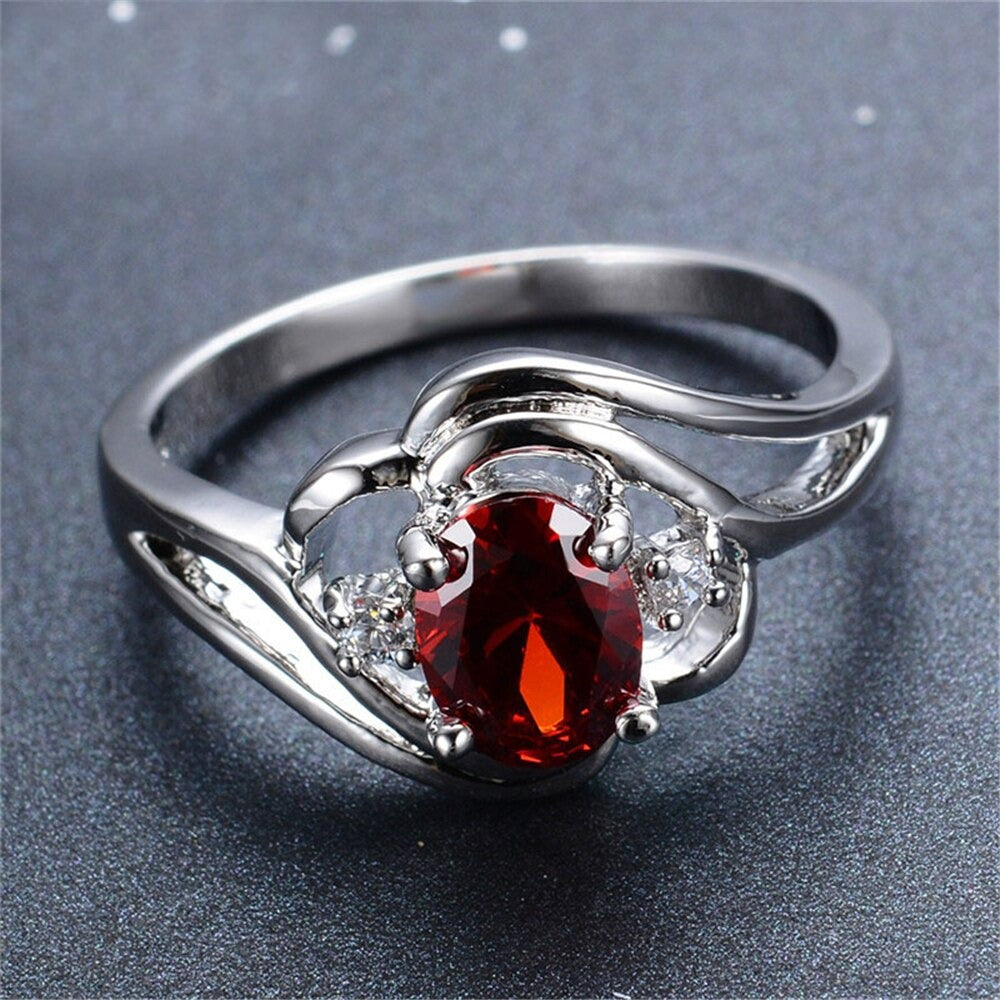 Geburtsstein Mode Ring-Bella Webshop