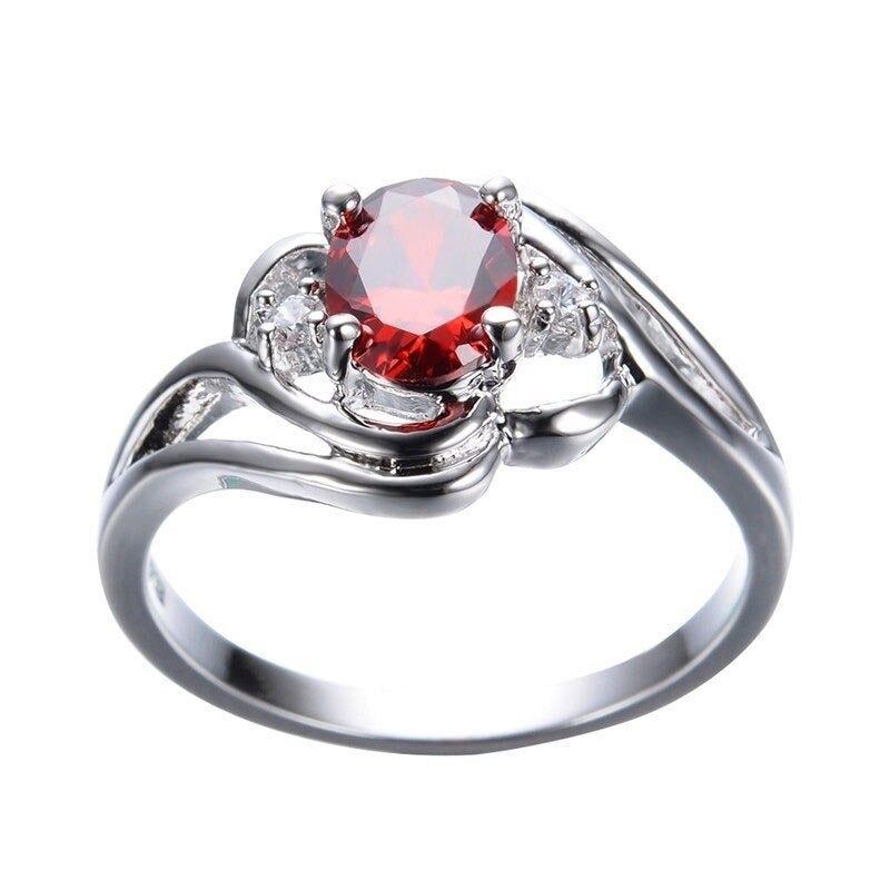 Geburtsstein Mode Ring-Bella Webshop