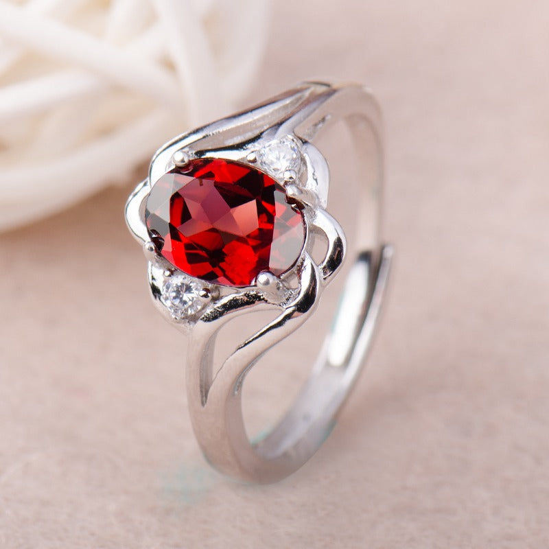 Geburtsstein Mode Ring-Bella Webshop