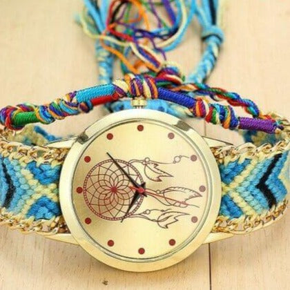 Geflochtene Traumfänger-Uhr-Bella Webshop
