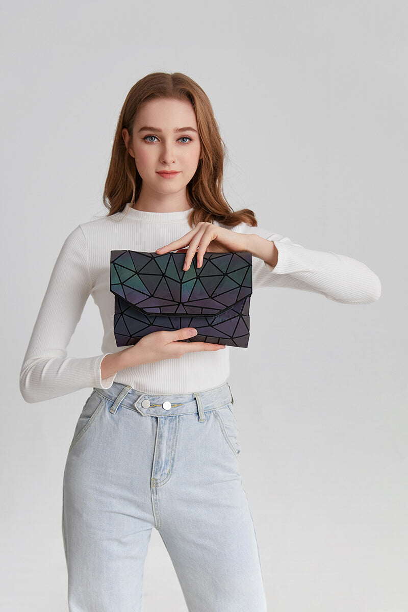 Geometrische Leuchtende Crossbody-Tasche-Bella Webshop