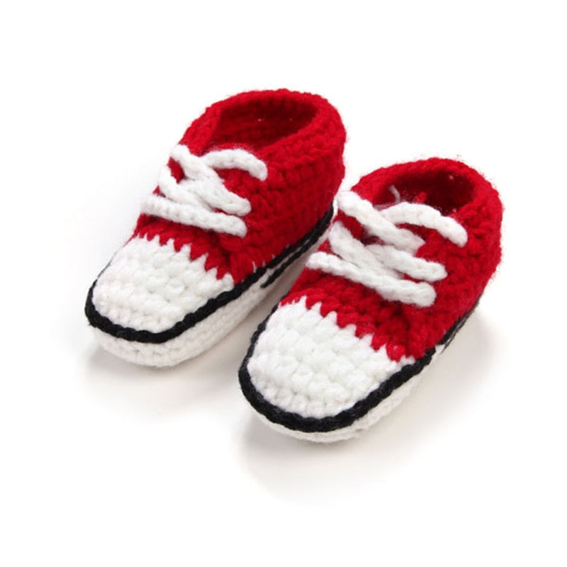 Gestrickte Schnürschuhe-Bella Webshop