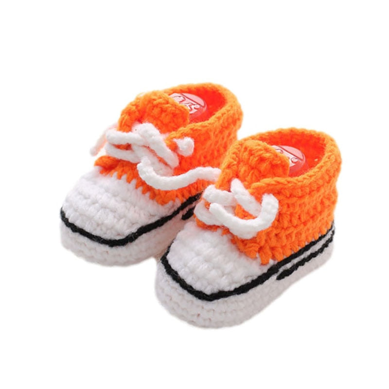 Gestrickte Schnürschuhe-Bella Webshop