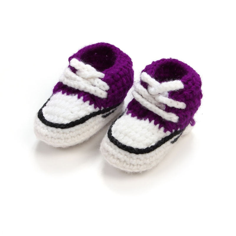 Gestrickte Schnürschuhe-Bella Webshop