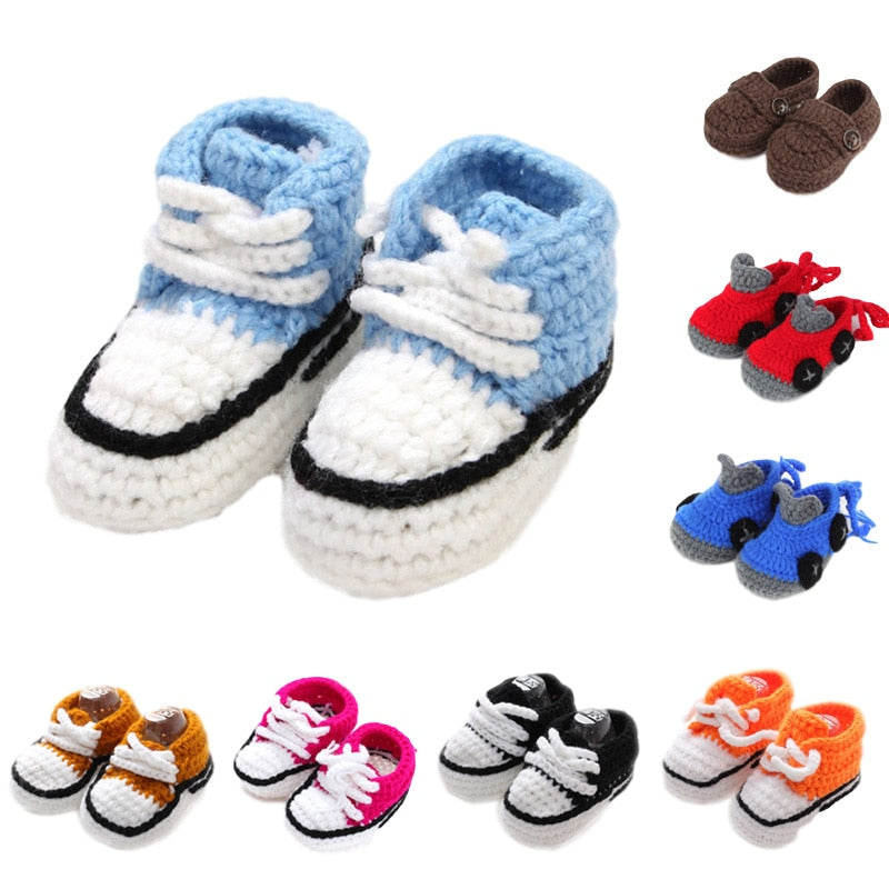 Gestrickte Schnürschuhe-Bella Webshop