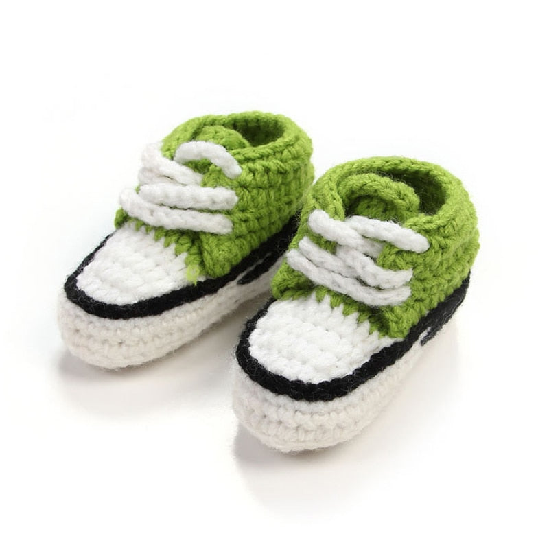 Gestrickte Schnürschuhe-Bella Webshop