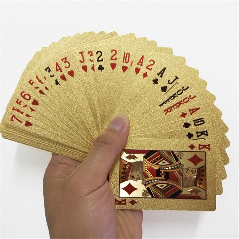 Gold Spielkarten-Bella Webshop