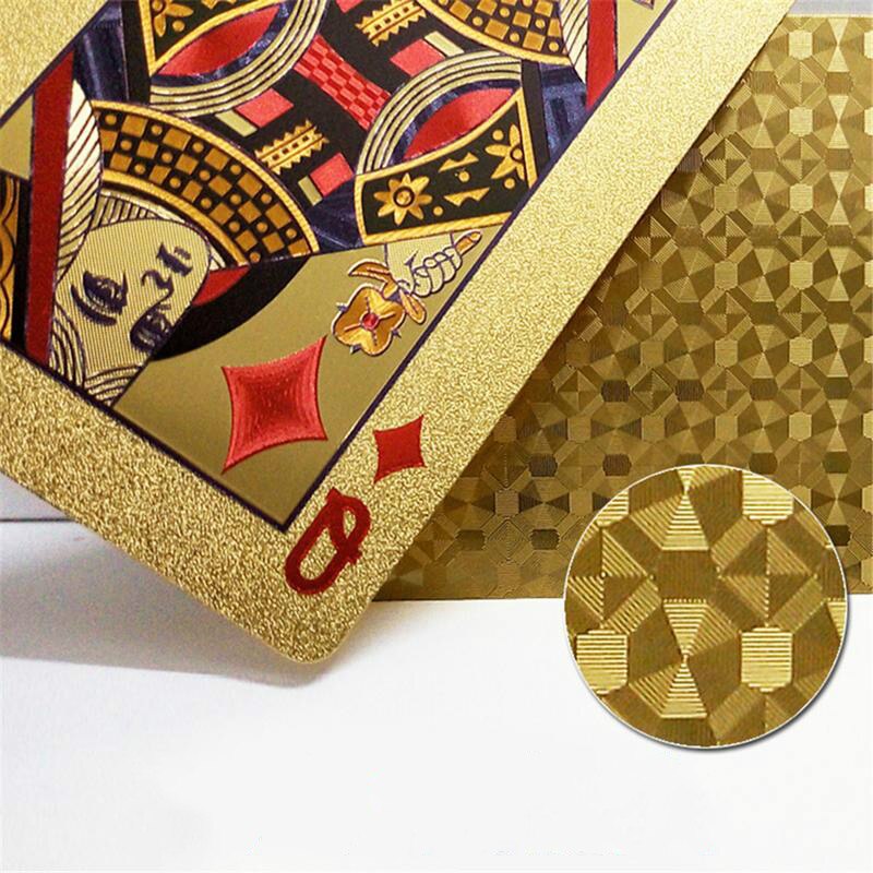 Gold Spielkarten-Bella Webshop