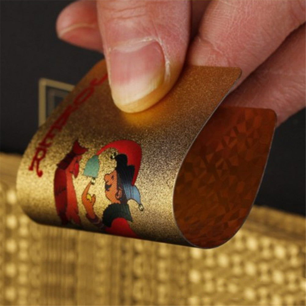 Gold Spielkarten-Bella Webshop
