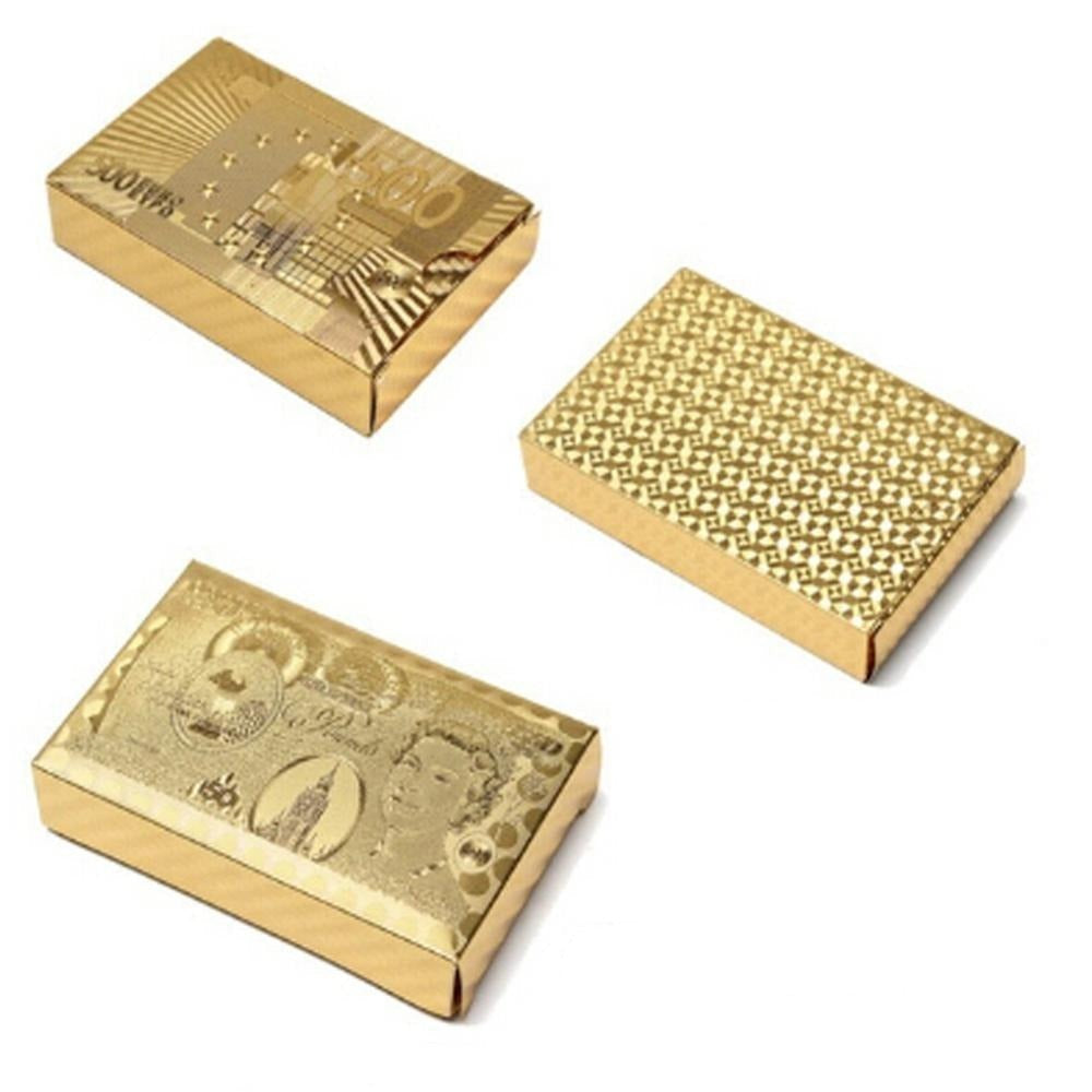 Gold Spielkarten-Bella Webshop