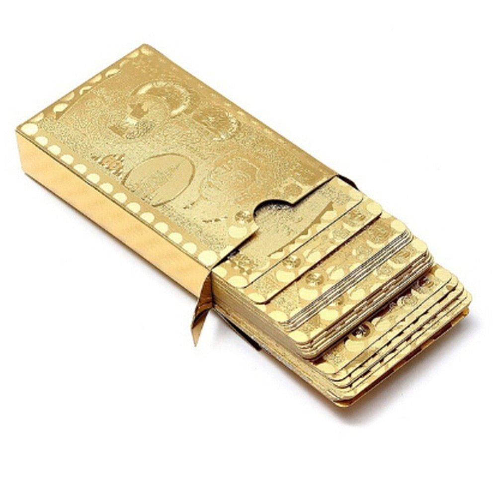 Gold Spielkarten-Bella Webshop