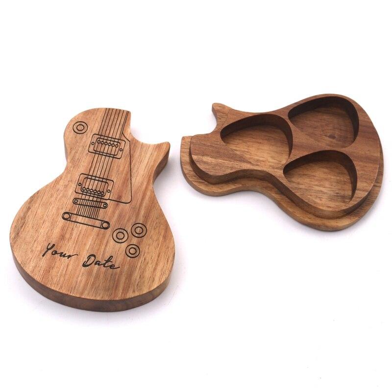 Gravierte Holz-Gitarrenplektren-Bella Webshop