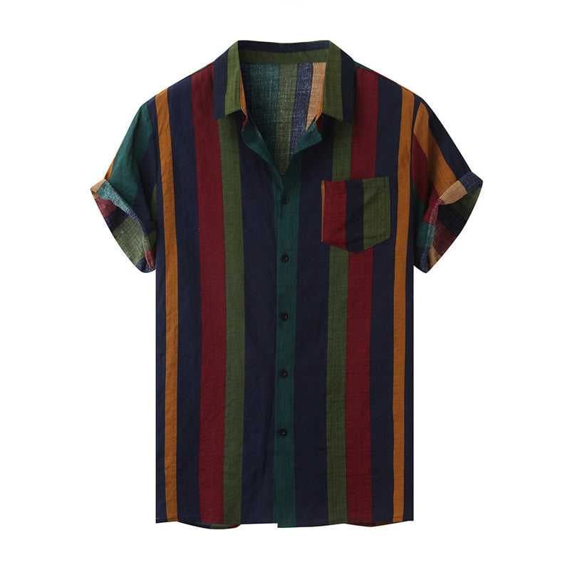 Hawaii Vintage Kragen Hemd-Bella Webshop