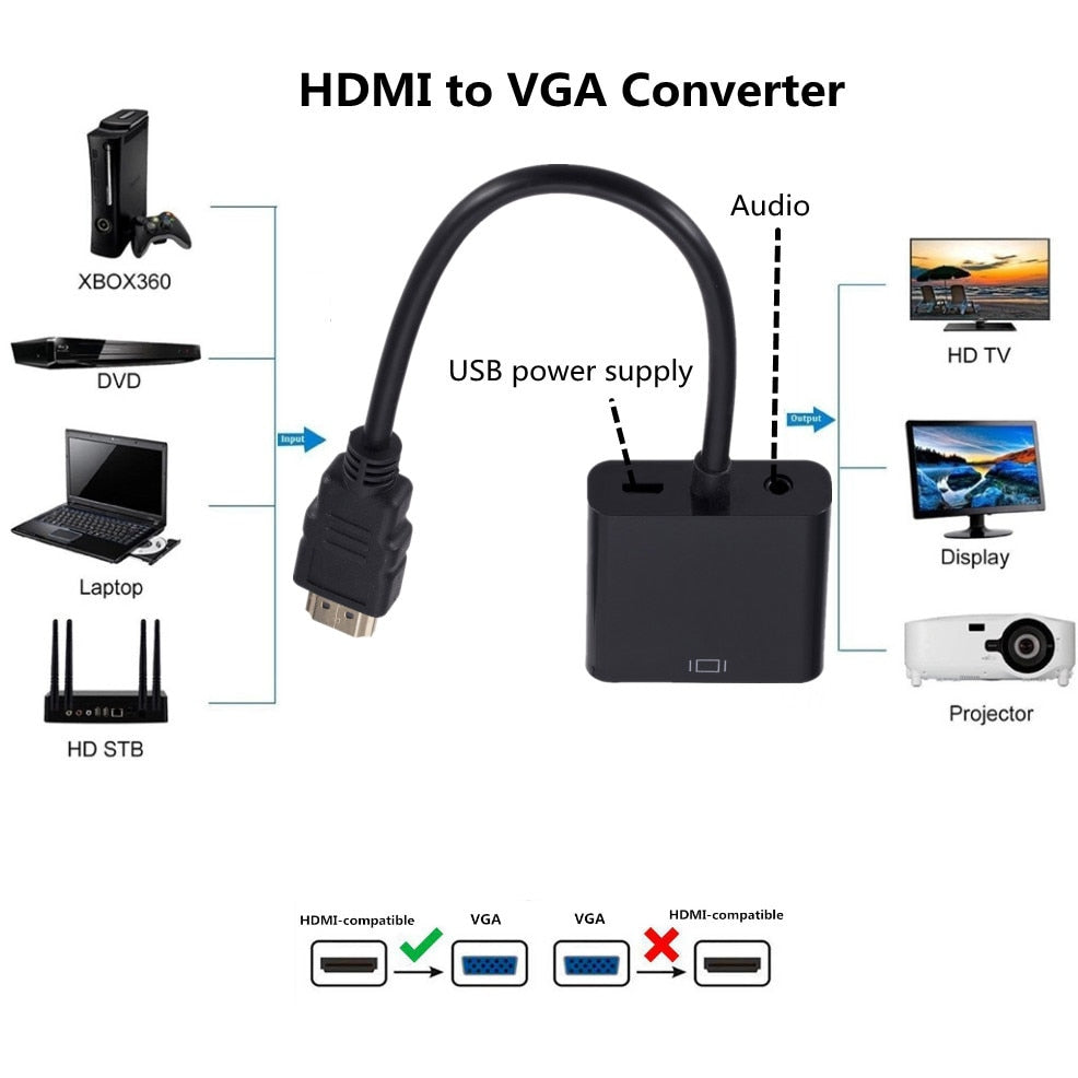 Hdmi-Zu-Vga-Adapter-Bella Webshop