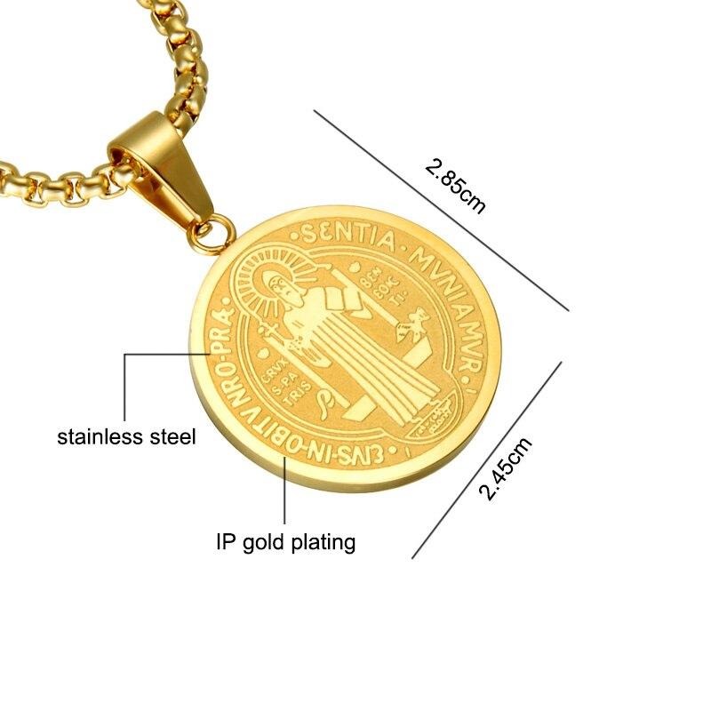 Heiliger Benedikt Halskette-Bella Webshop