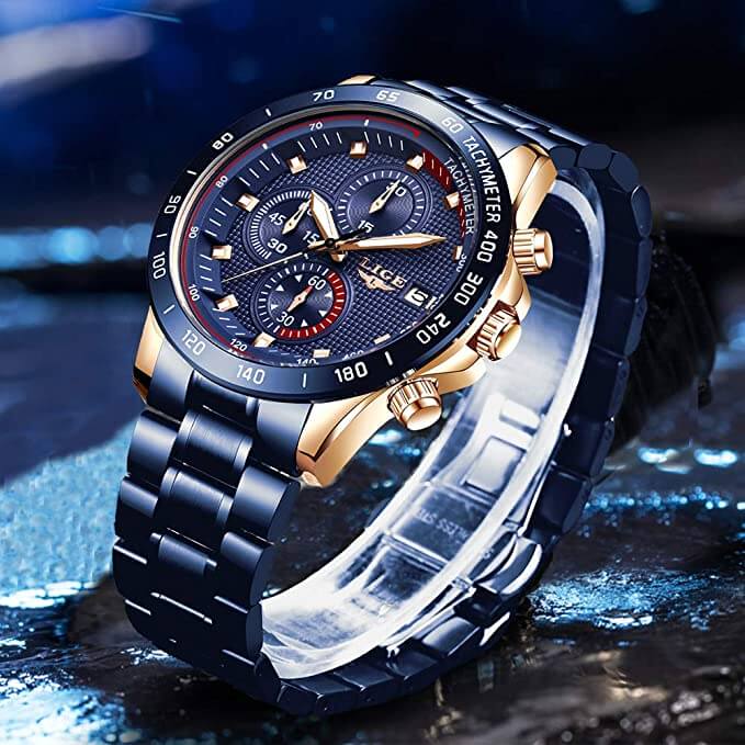 Herren-Chronograph-Luxus-Armbanduhr-Bella Webshop