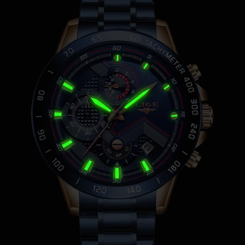Herren-Chronograph-Luxus-Armbanduhr-Bella Webshop