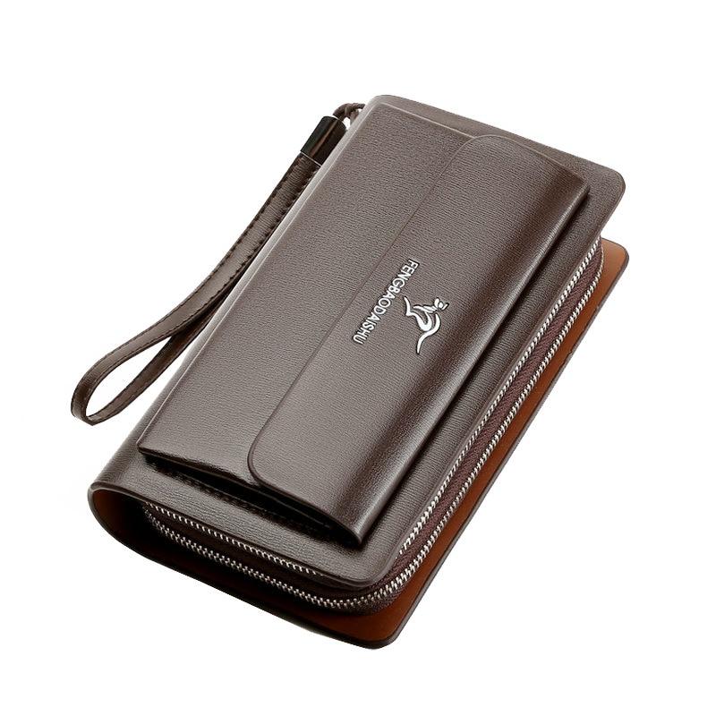 Herren-Clutch-Tasche Aus Echtem Leder-Bella Webshop