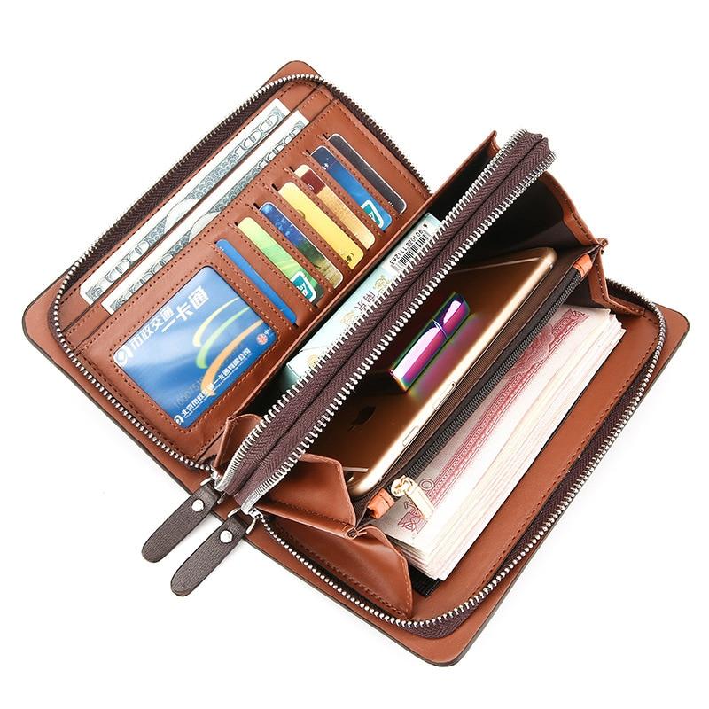 Herren-Clutch-Tasche Aus Echtem Leder-Bella Webshop
