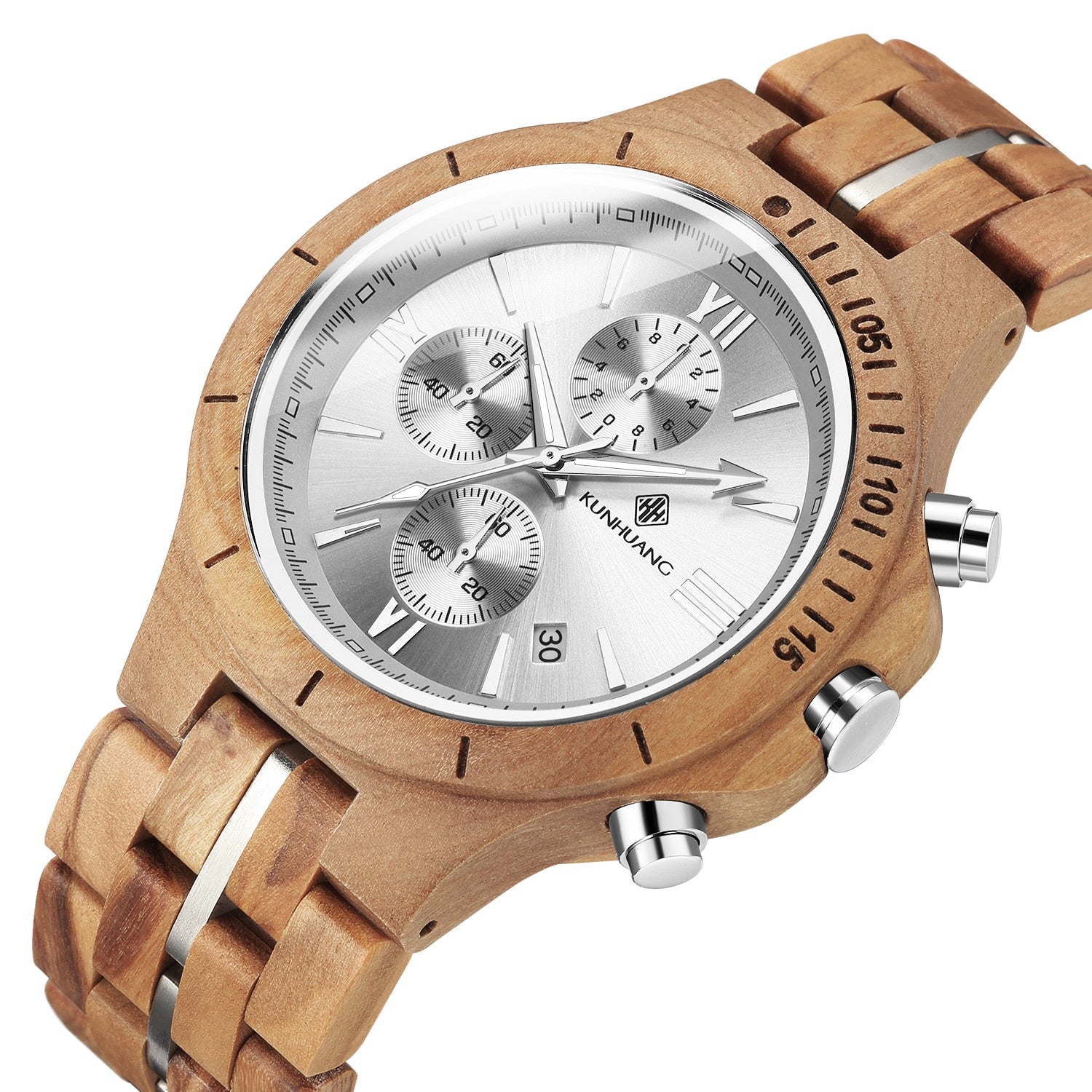 Herrenuhr Aus Holz-Bella Webshop