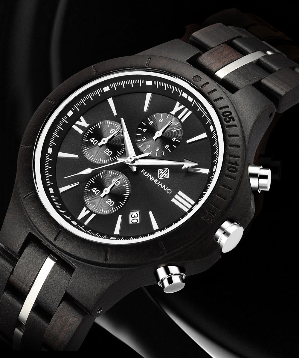 Herrenuhr Aus Holz-Bella Webshop