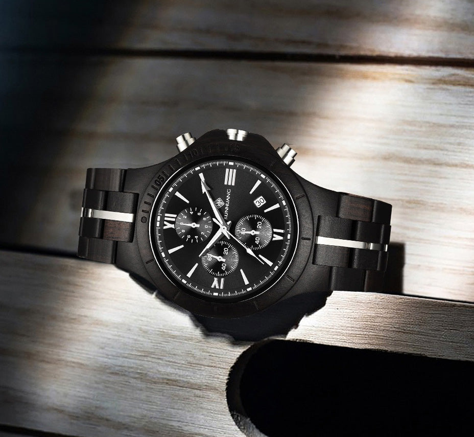 Herrenuhr Aus Holz-Bella Webshop