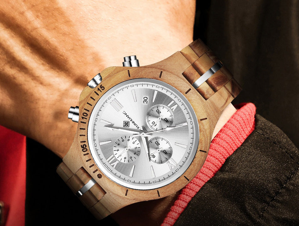 Herrenuhr Aus Holz-Bella Webshop